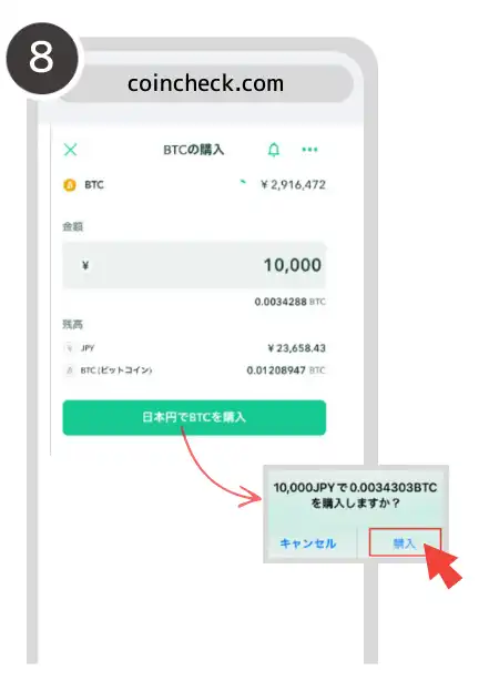 仮想通貨取引所　仮想通貨購入方法